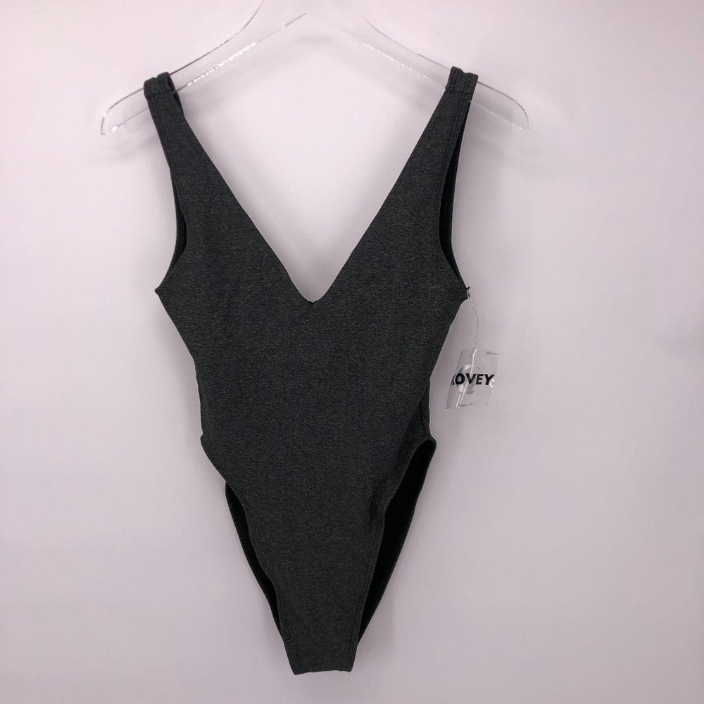 NWT Kovey Surfari One-piece Dark Heather Swimsuit